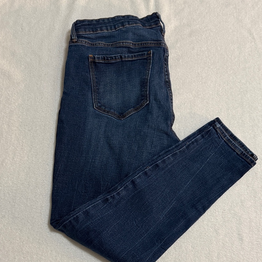Old Navy Dark Blue Rockstar Super Skinny Jeans